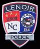 Lenoir Police Department badge